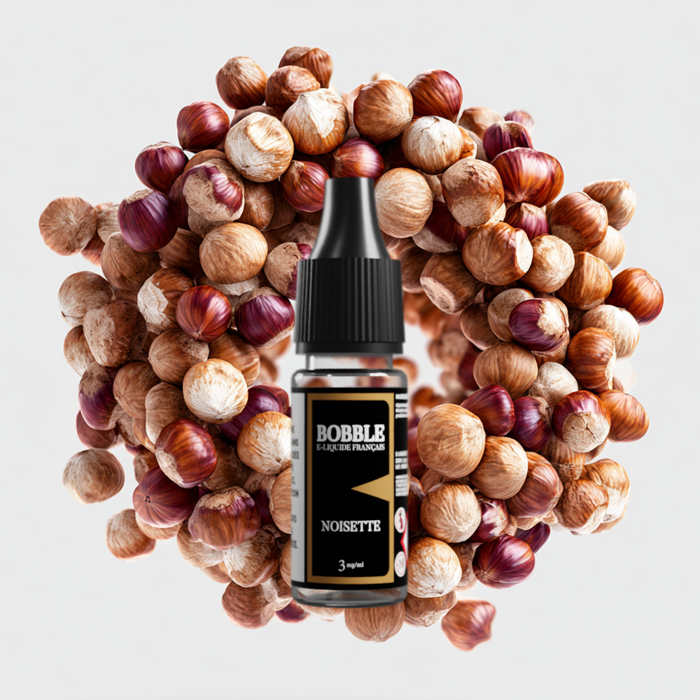 Bobble 10ml - Noisette (Boîte de 6)  (3 mg)