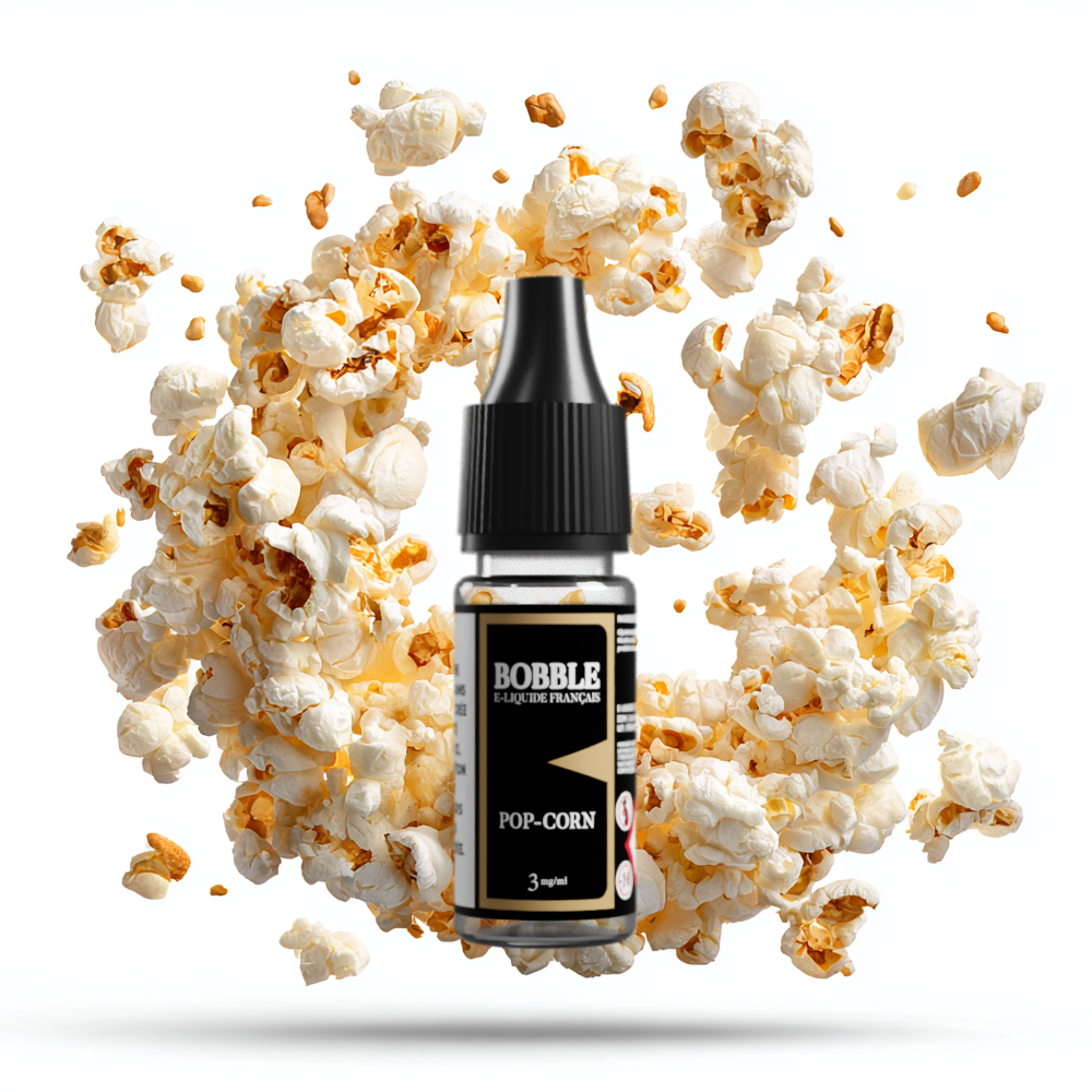 Bobble 10ml - Pop Corn (Boîte de 6)  (3 mg/mL)