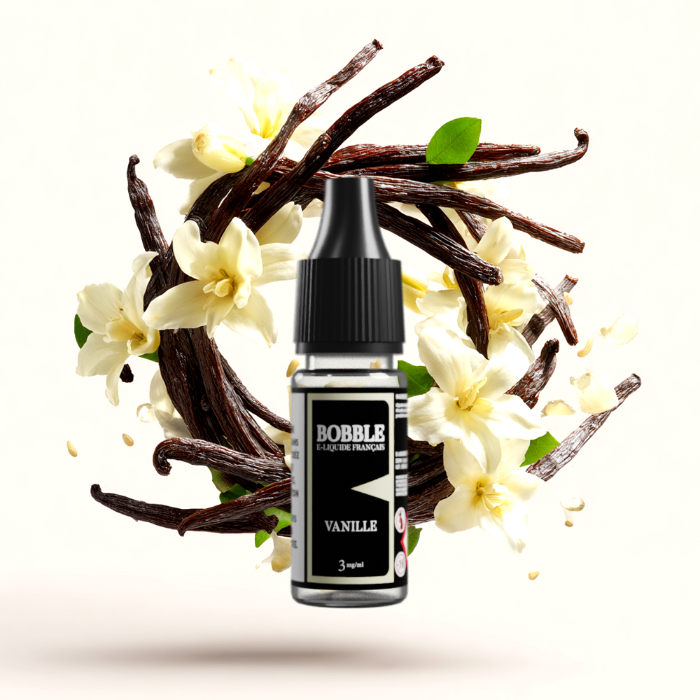 Bobble 10ml - Vanille (Boîte de 6) (3 mg/mL)