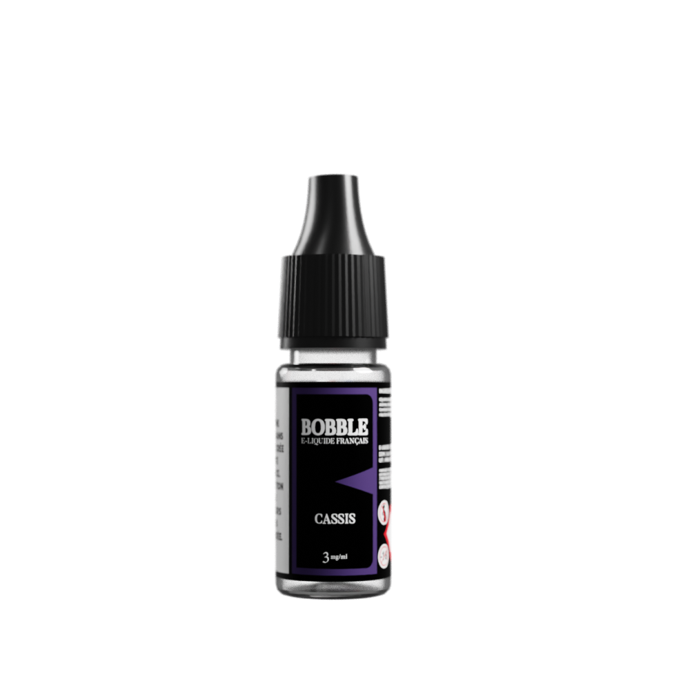 Bobble 10ml - Cassis (Boîte de 6)