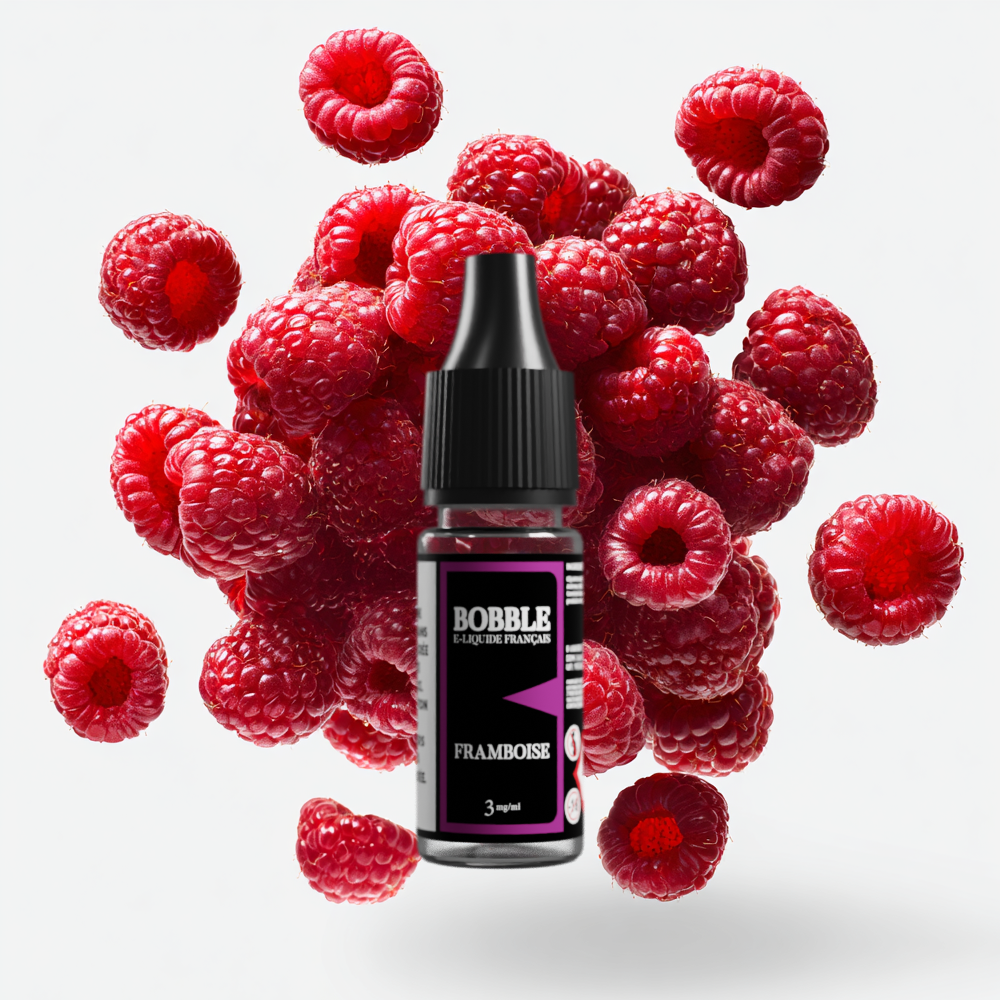 Bobble 10ml - Framboise (Boîte de 6)  (3 mg)