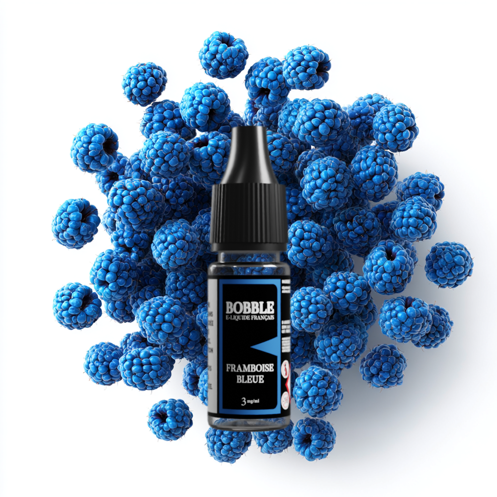 Bobble 10ml - Framboise Bleue (Boîte de 6) 