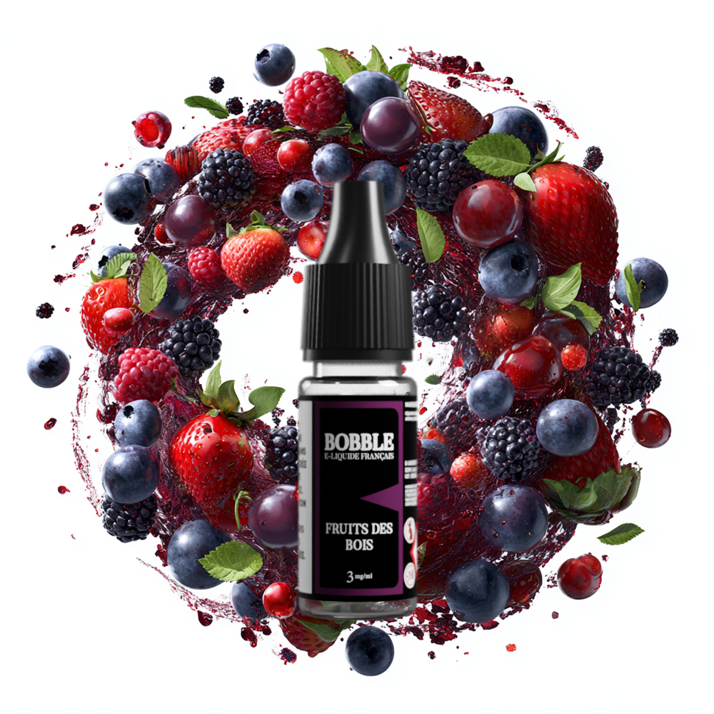 Bobble 10ml - Fruits Des Bois (Boîte de 6)   (3 mg/mL)
