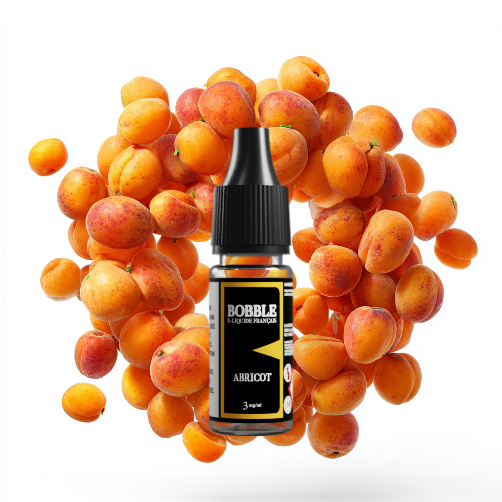 Bobble 10ml - Abricot (Boîte de 6)  (3 mg)