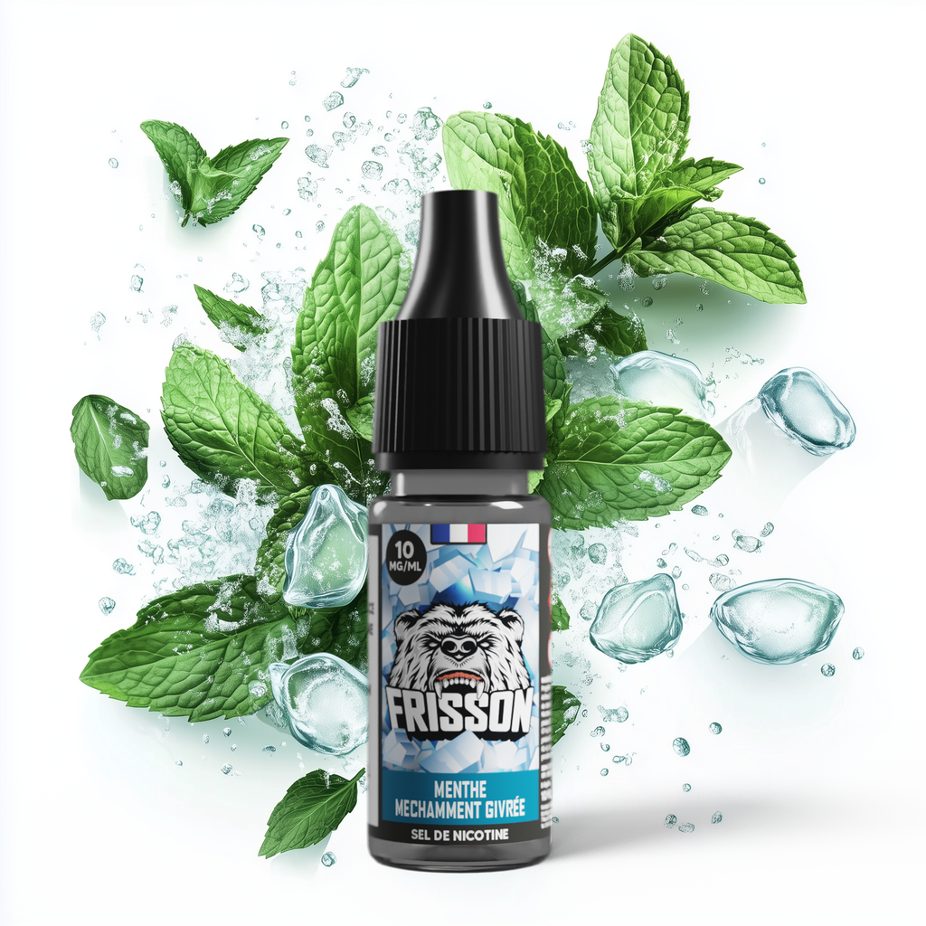 Frisson 10ml (Boite de 6) - Menthe Méchamment Givrée 