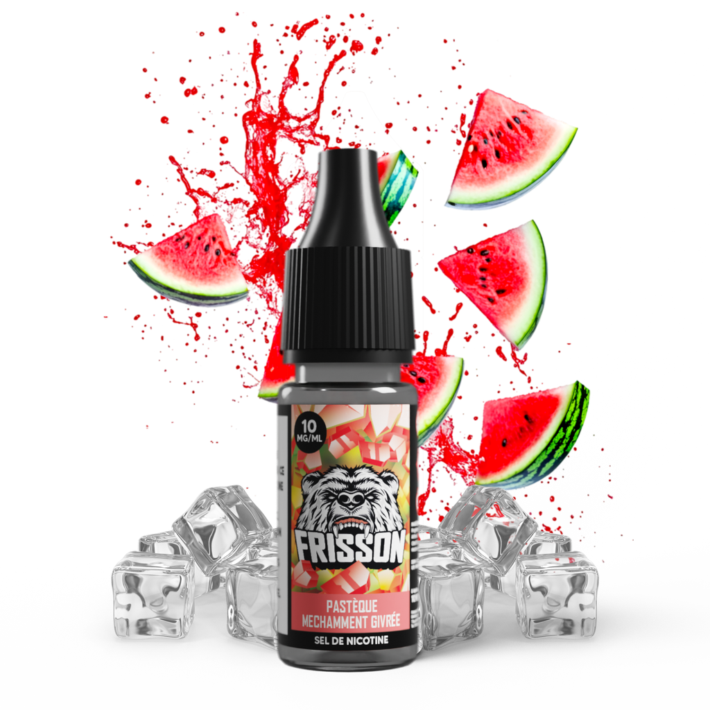 Frisson 10ml (Boite de 6) - Pastèque Méchamment Givrée 