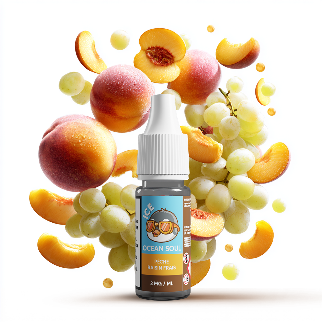 Ice 10ml - Ocean Soul (Boite de 6)  (3 mg/mL)
