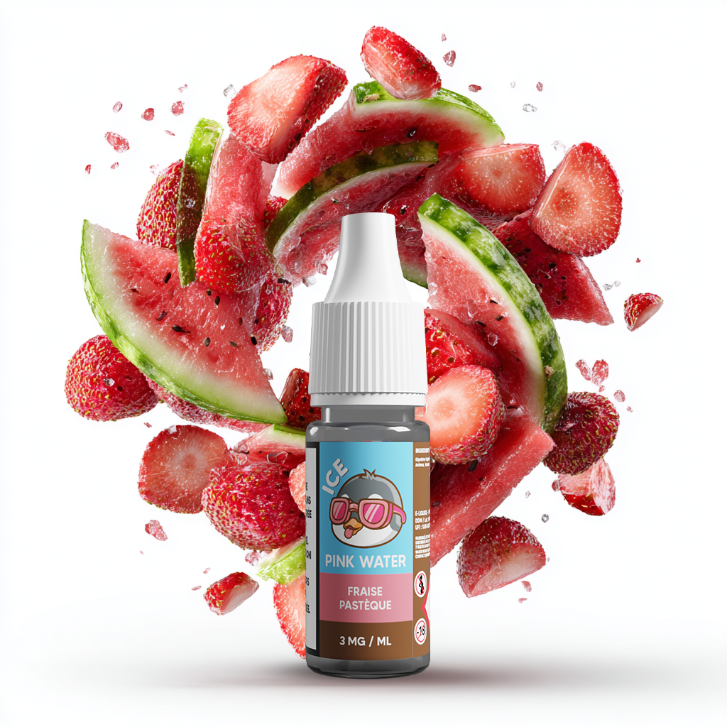 Ice 10ml - Pink Water (Boite de 6) (3 mg/mL)