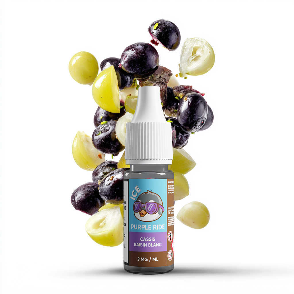 Ice 10ml - Purple Ride (Boite de 6)  (3 mg)
