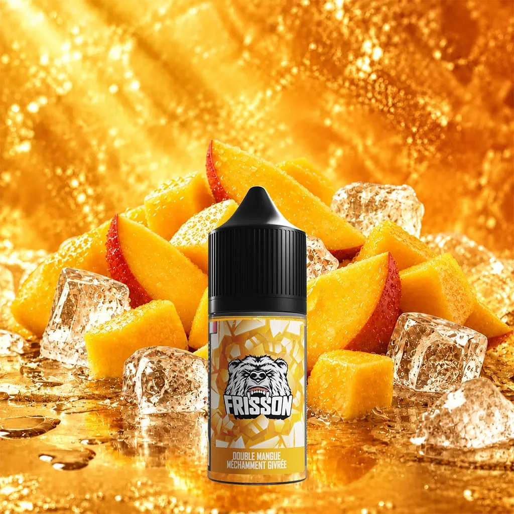 Frisson 30ml - Double Mangue Méchamment Givrée 