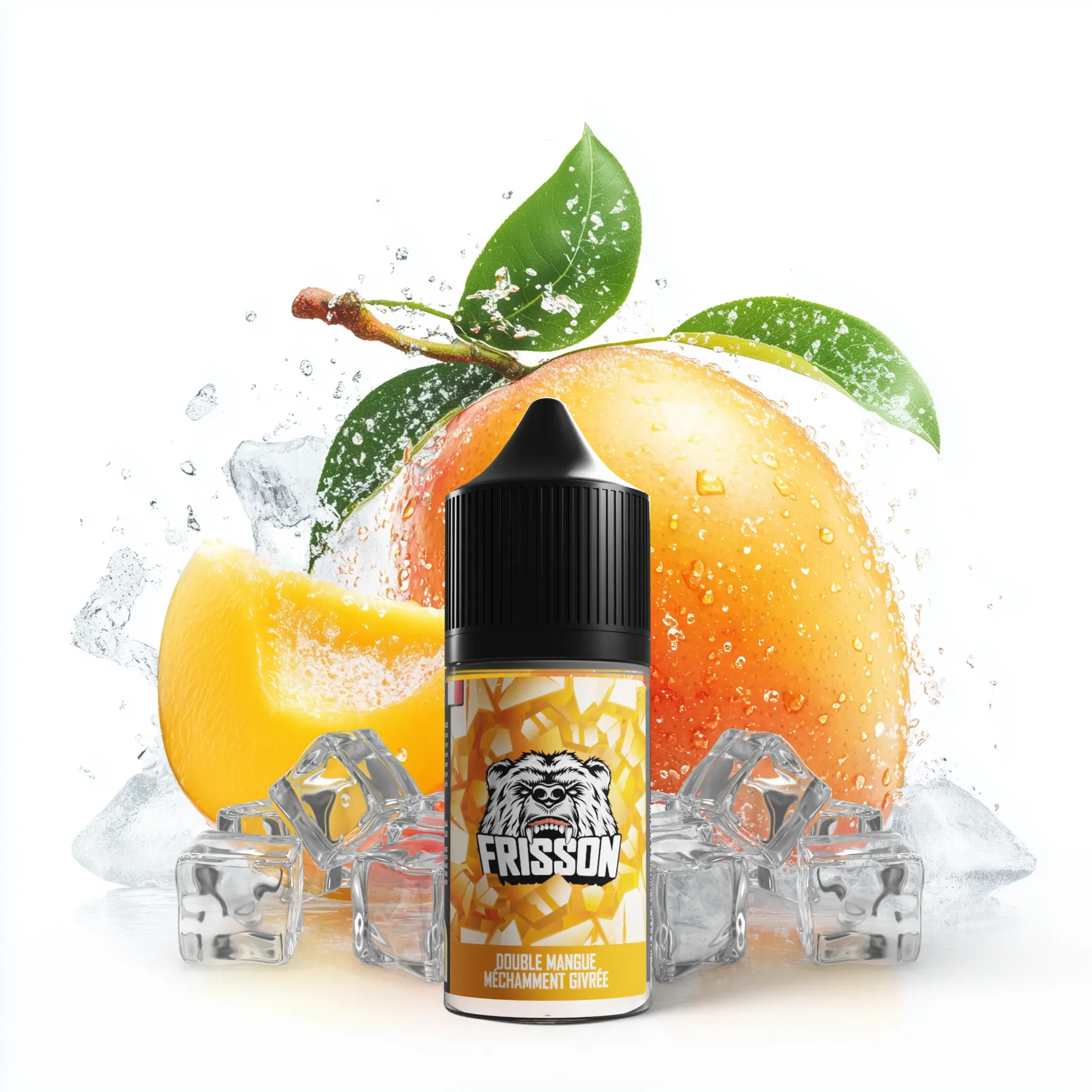 Frisson 30ml - Double Mangue Méchamment Givrée 