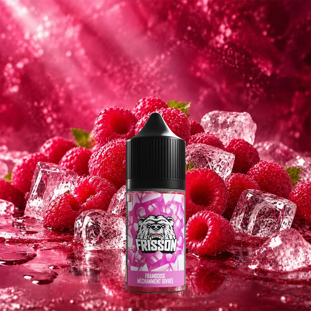 Frisson 30ml - Framboise Méchamment Givrée
