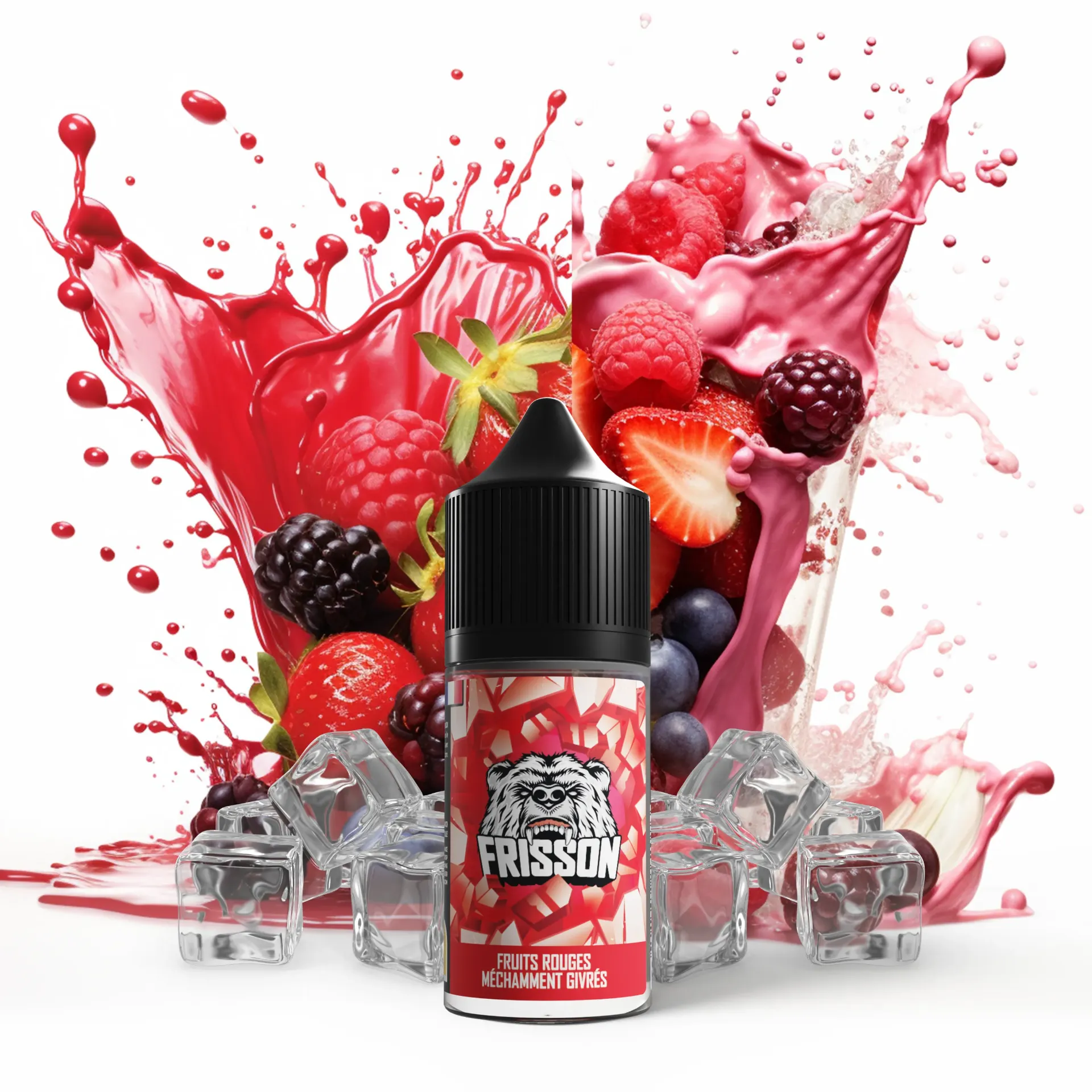 Frisson 50ml - Fruits Rouges Méchamment Givrée (copie)