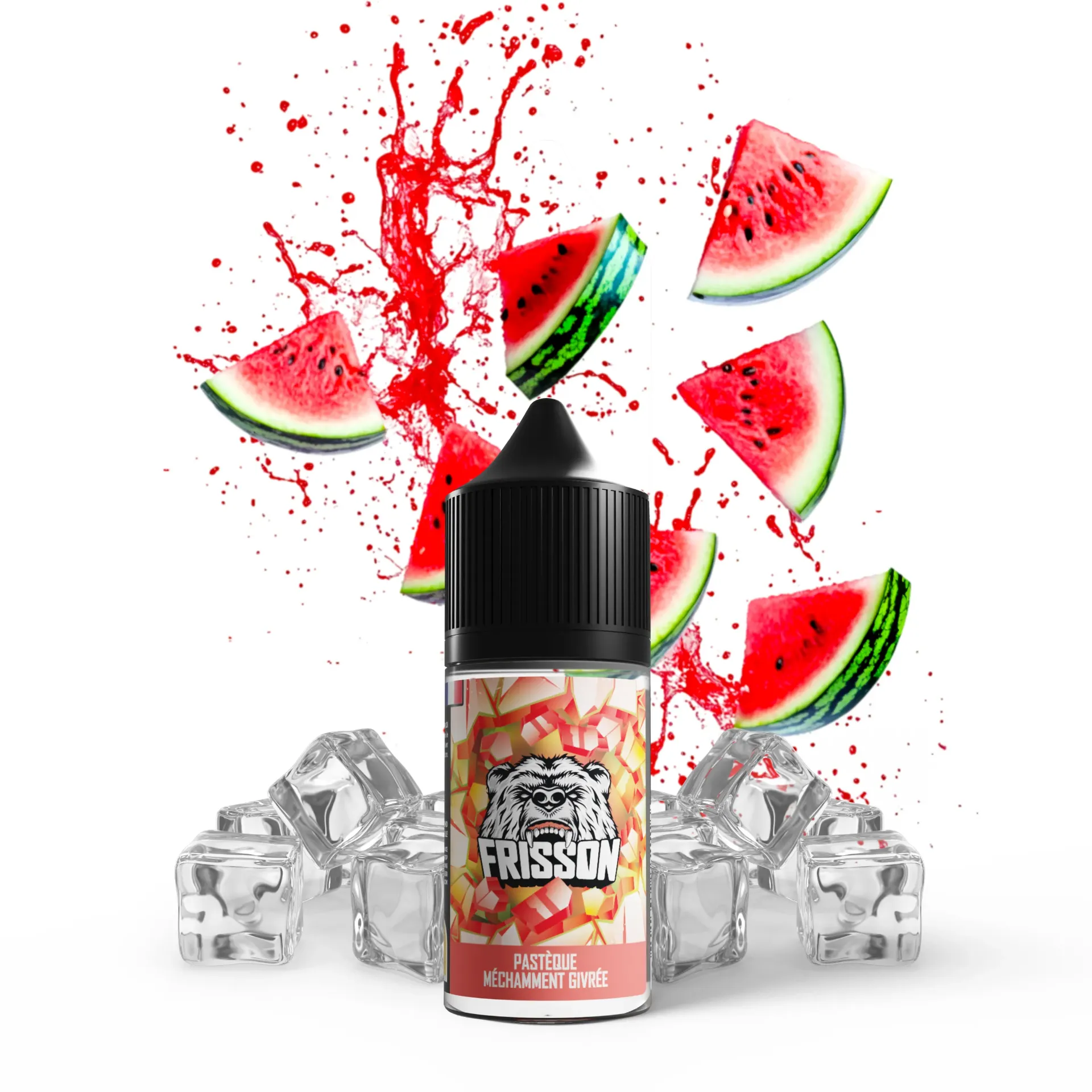 Frisson 30ml - Pastèque Méchamment Givrée  