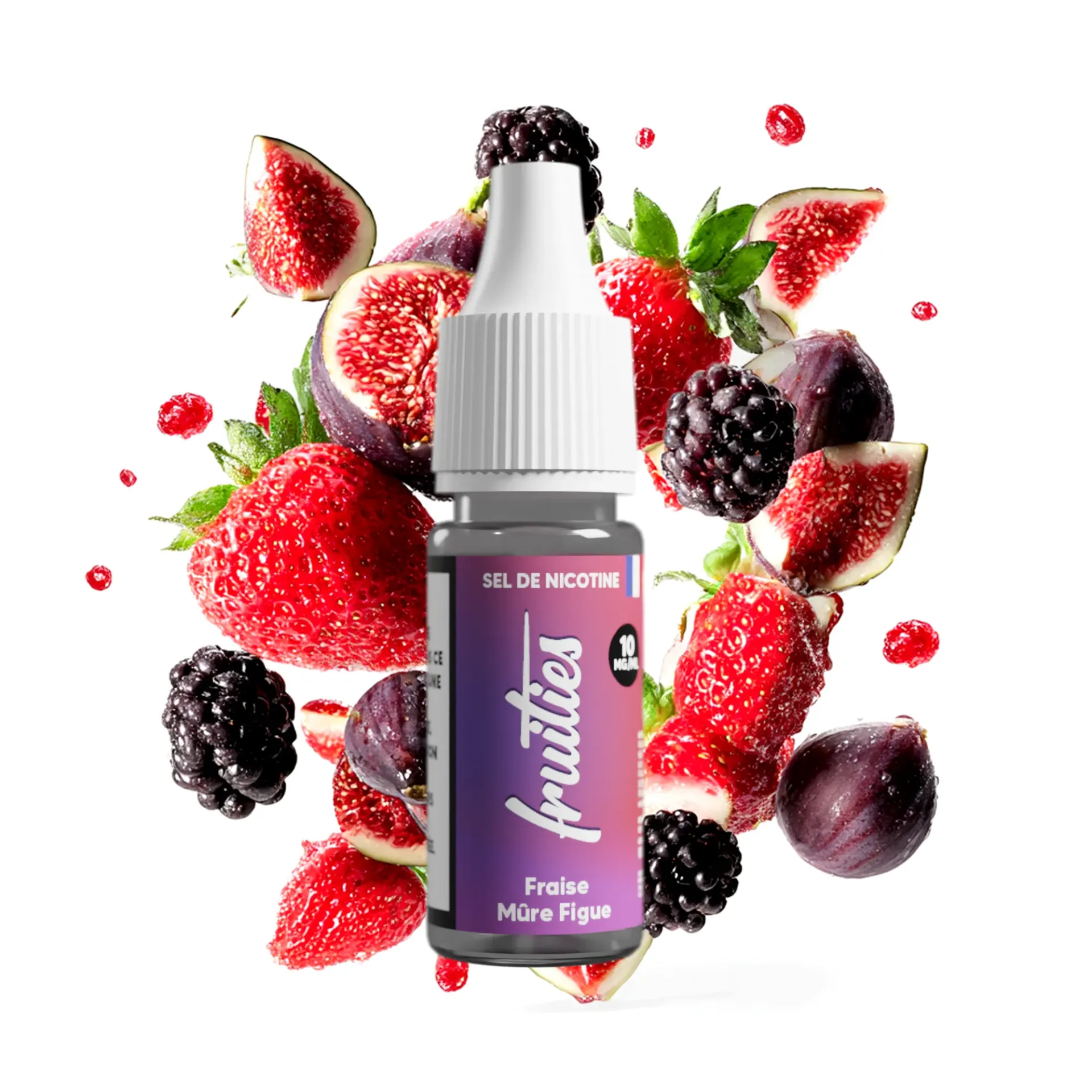 Fruities 10ml SDN (boite de 6) - Fraise Mure Figue  (10 mg/mL)
