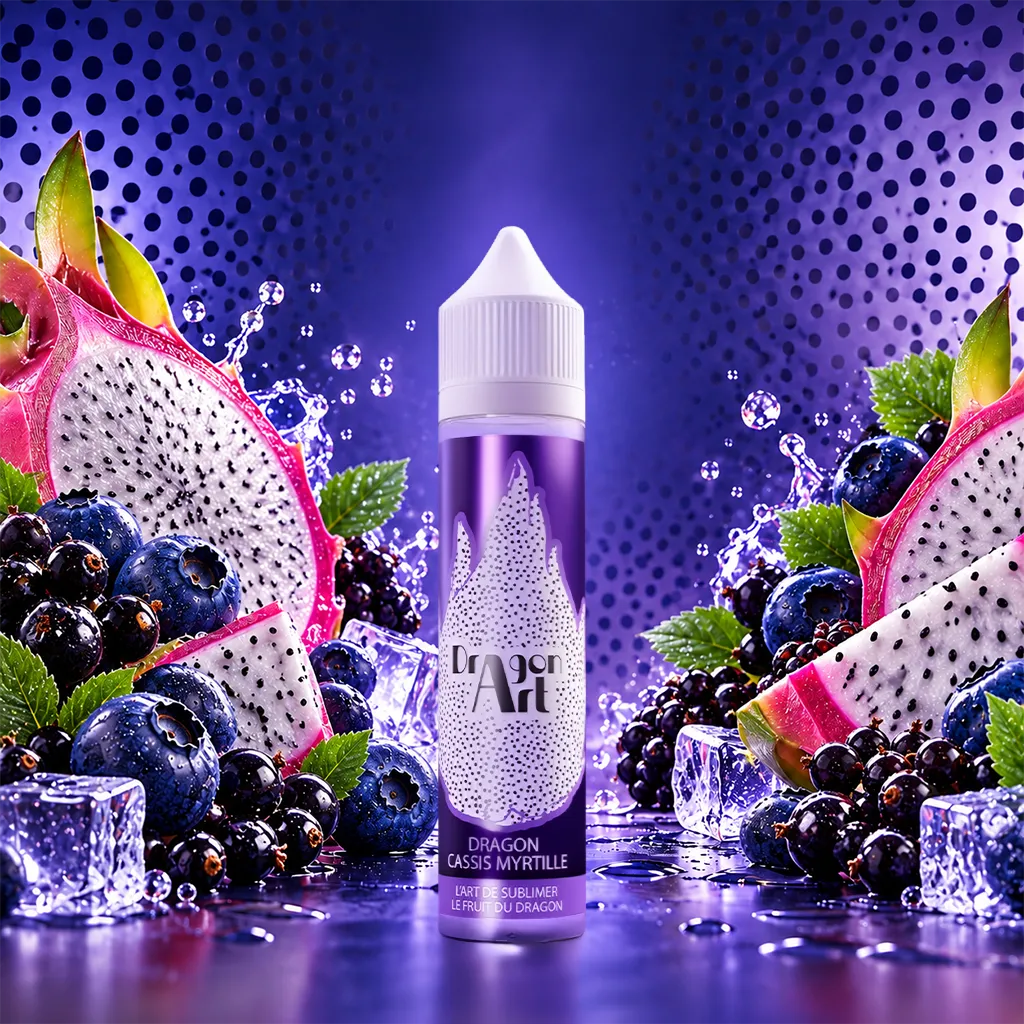Dragon'Art 50ml - Dragon Cassis Myrtille Frais