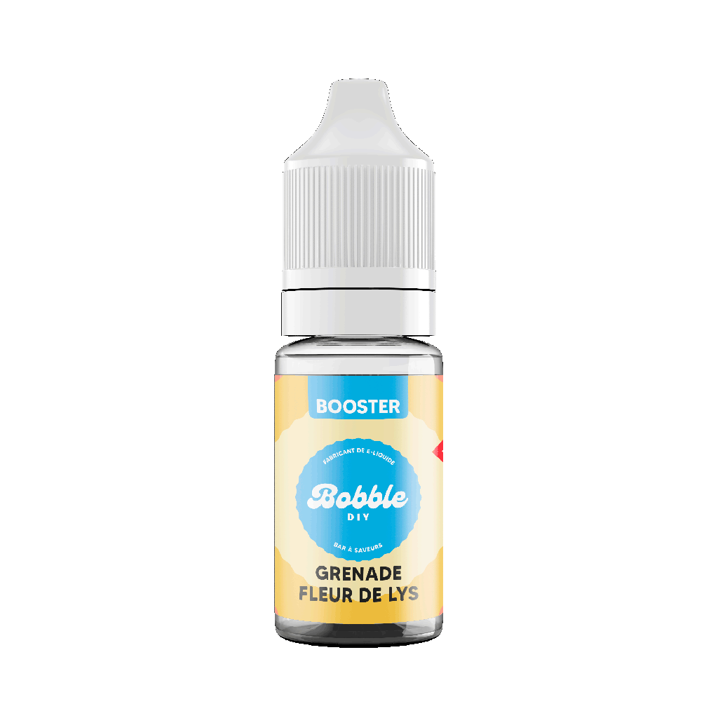 Booster Aromatisé Grenade Fleur de Lys 10ml 18mg (Boîte de 12)