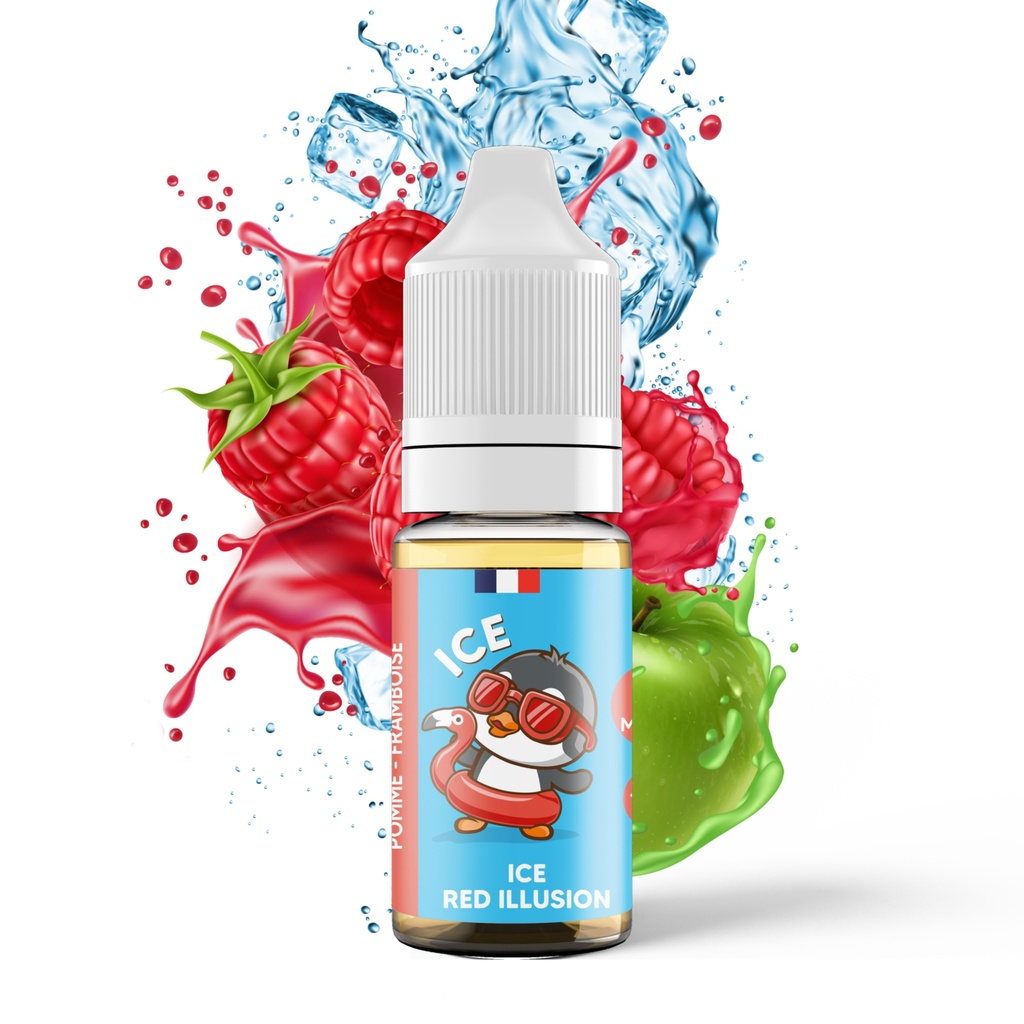 Ice 10ml - Red Illusion (Boite de 12)