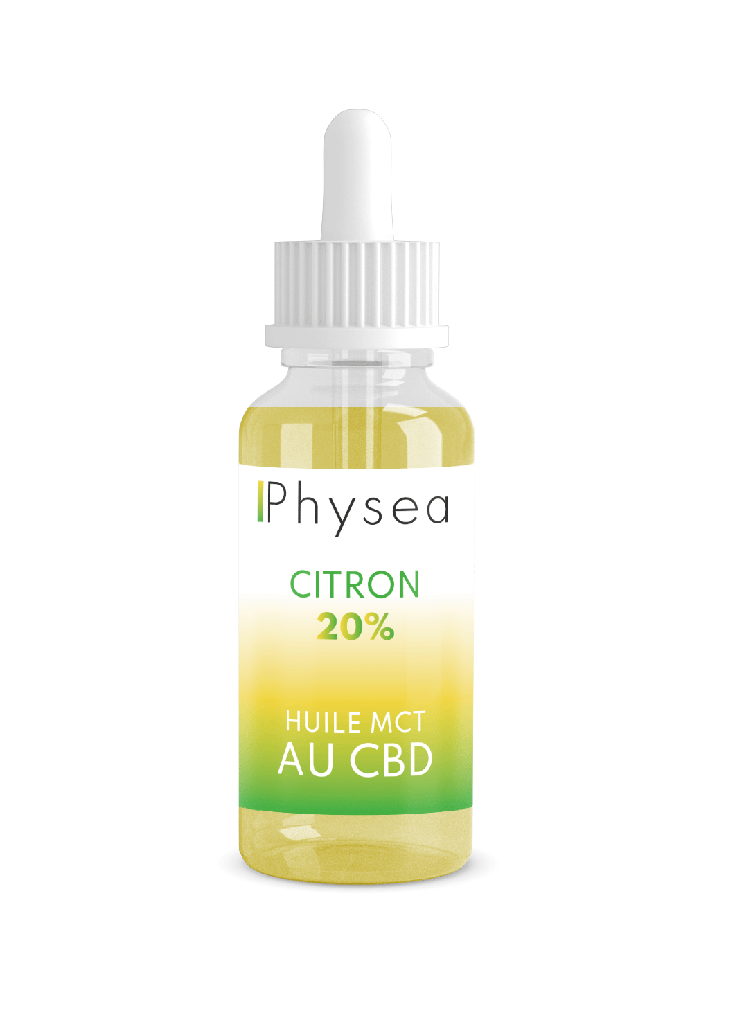 PHYSEA - Huile MCT Citron (CBD 20%)