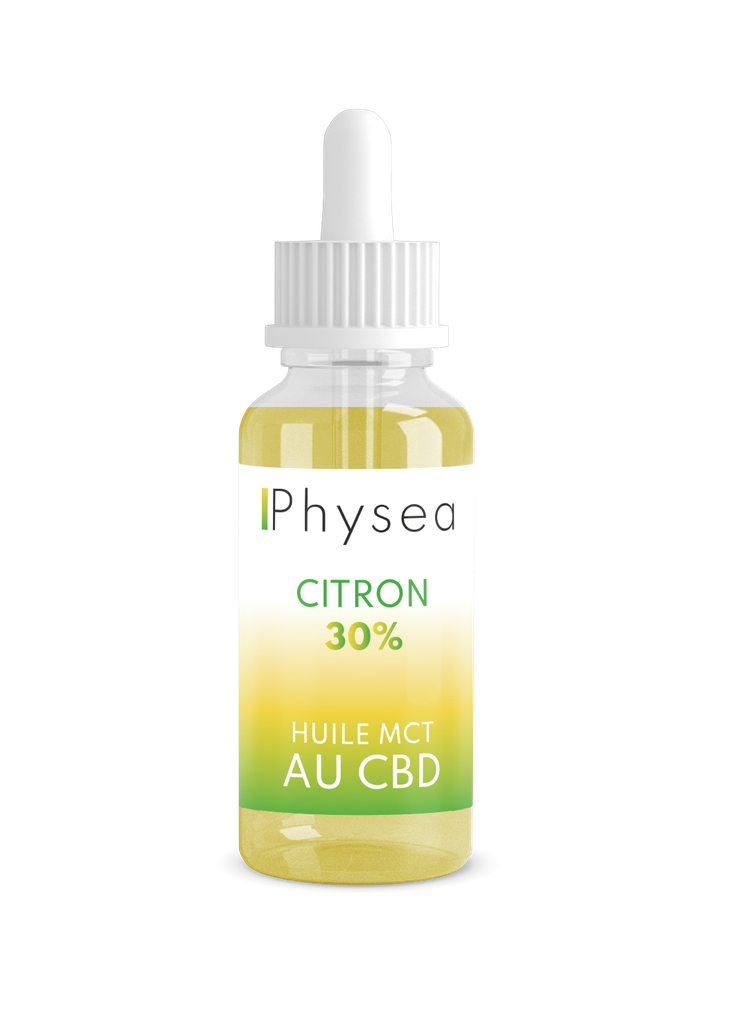 PHYSEA - Huile MCT Citron (CBD 30%)