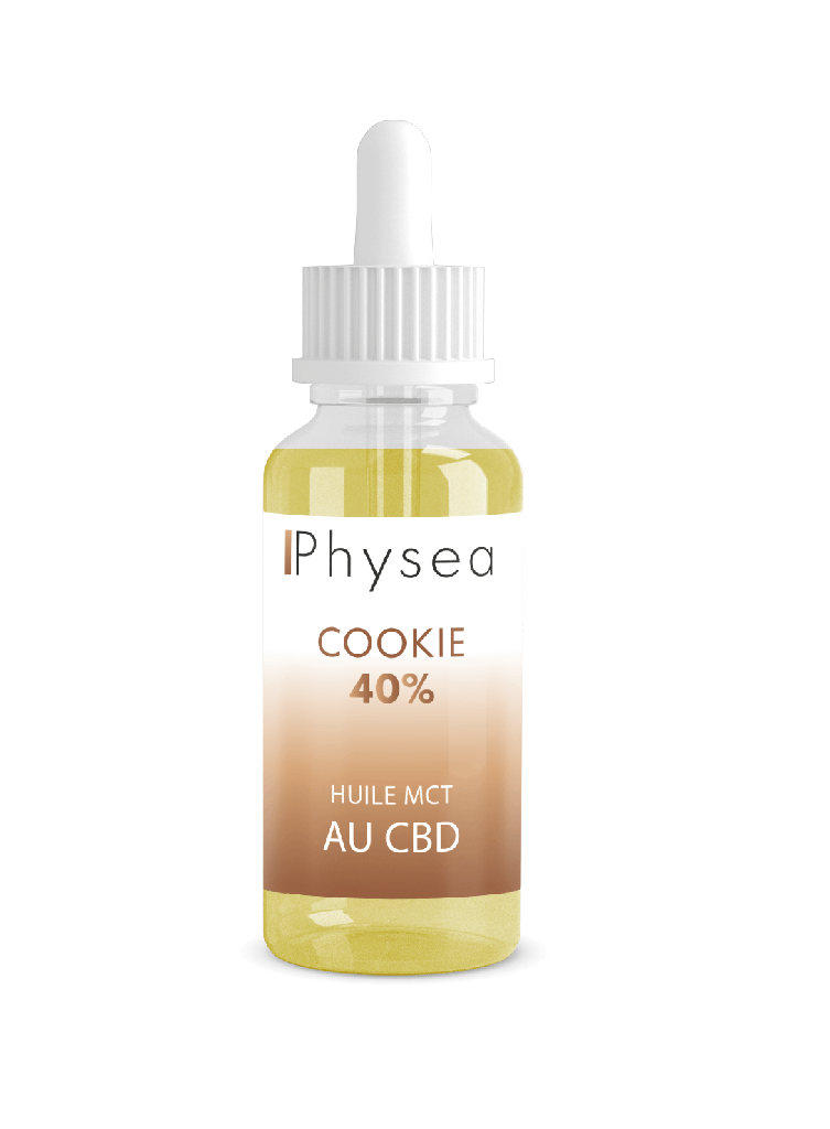 PHYSEA - Huile MCT Cookies (CBD 40%)