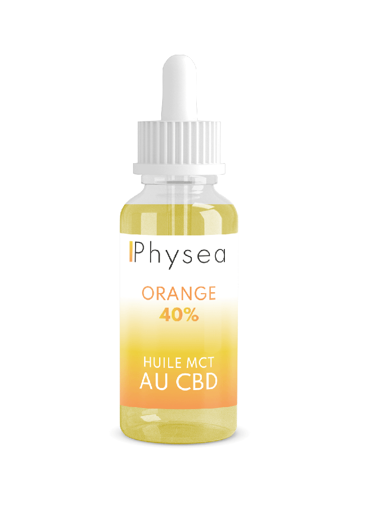 PHYSEA - Huile MCT Orange (CBD 40%)