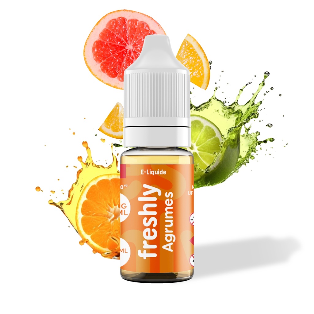 Freshly 10ml - Summer Agrumes (Boîte de 12)