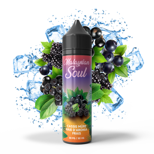 [SOUL-CB50] Malaysian Soul - Cassis Mûre Baies d'Aronia Frais 50ml