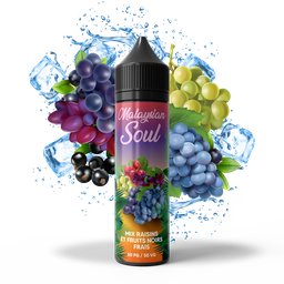 [SOUL-MR50] Malaysian Soul 50ml - Mix Raisins Fruits Noirs Frais