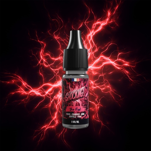 Shocking 10ml Sel de Nicotine - The Red (Boîte de 12)