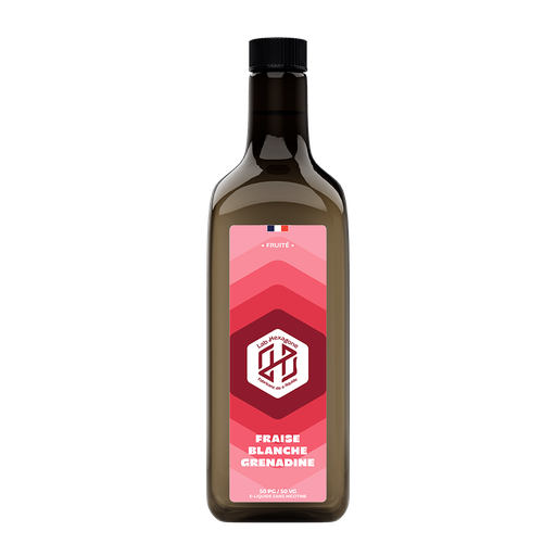 [3701359850069] Lab Hexagone - Fraise Blanche Grenadine Frais 1L