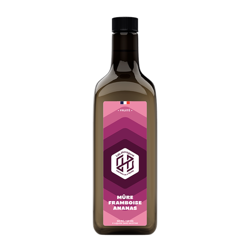 Lab Hexagone - Mûre Framboise Ananas 1L
