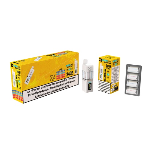 Pod 4 Couleurs Kit - Myrtille Intense Glacée - Framboise Glacée - Triple Melon Glacé - Pastèque Glacée