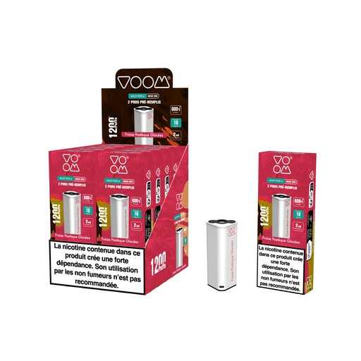 Cartouche Pod 4 Couleurs (Boite de 2) - Fraise Pastèque Glacée