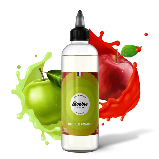 [B250-DBLPOM] Bobble Bar 250ml Double Pomme