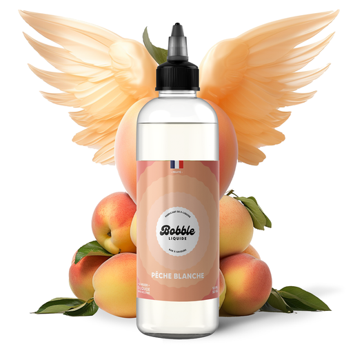 [B250-PECHB] Bobble Bar 250ml Pêche blanche