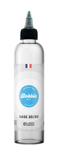 [B250-B20-80] Bobble Bar 250ml Base PG20/VG80