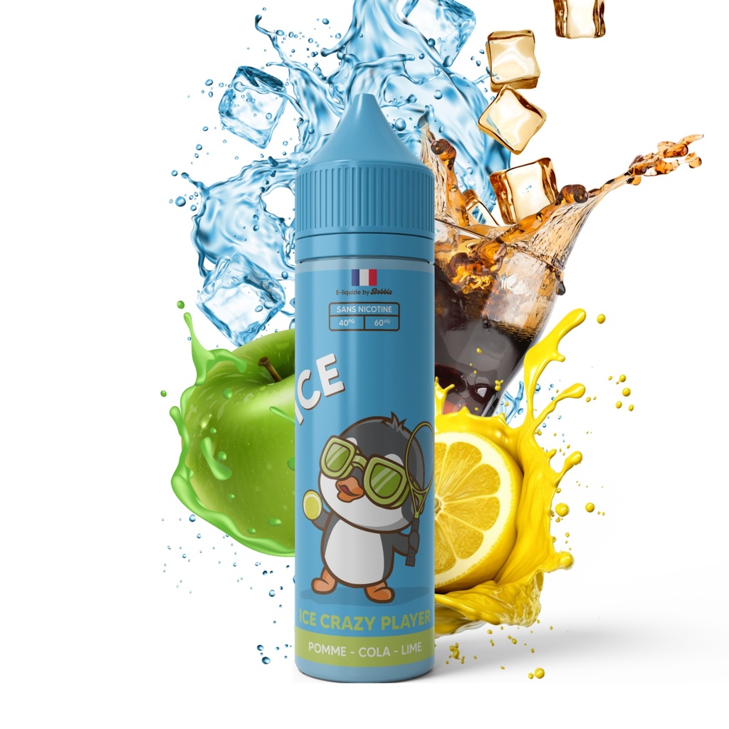 Ice 50ml - Crazy Player | Bobble Liquide