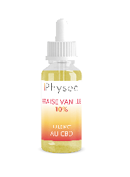 [PHY-VF10-10] PHYSEA - Huile MCT Vanille Fraise (CBD 10%)