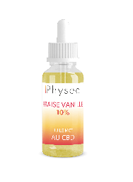 PHYSEA - Huile MCT Vanille Fraise (CBD 10%)