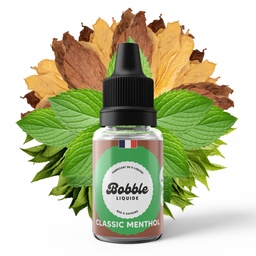 Bobble 10ml Classic Menthol (Boîte de 12)