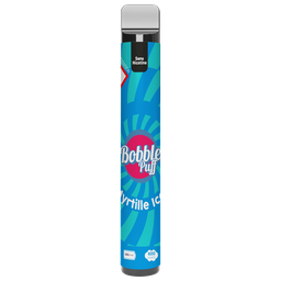 Bobble Puff - Myrtille Ice (boîte de 10)
