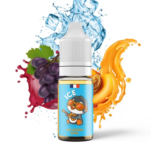 Ice 10ml - Ocean Soul (Boite de 12)